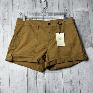 Cosmic Blue Love Shorts Women's 28 Joni Patch Pocket NWT